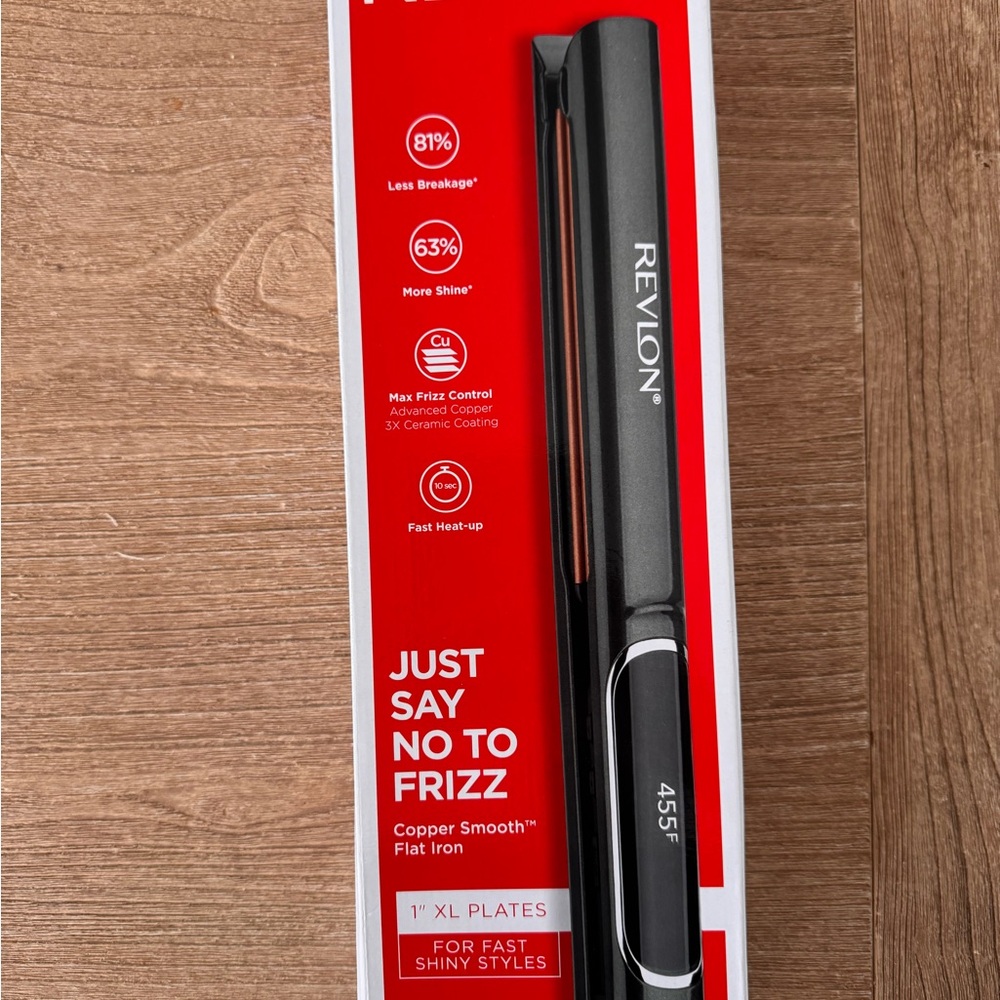 Revlon Copper Smooth Flat Iron
